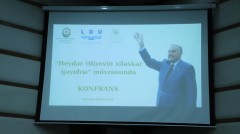 “Heydər Əliyevin xilaskar qayıdışı” mövzusunda konfrans