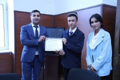Orhun Mübadilə Proqramı çərçivəsində Kokand Universitetinin nümayəndəsi LDU-da olub