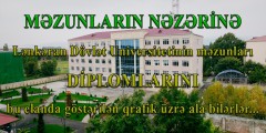 MƏZUNLARIN NƏZƏRİNƏ!