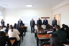 İctimai şura üzvləri  LDU-da imtahanların gedişini izləyib