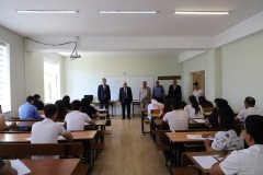 İctimai şura üzvləri  LDU-da imtahanların gedişini izləyib