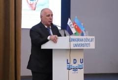 Lənkəran Dövlət Universitetinin rektoru, professor Natiq İbrahimov 