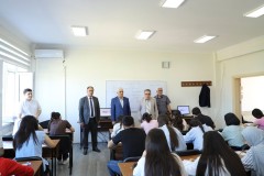 İctimai şura üzvləri  LDU-da imtahanların gedişini izləyib