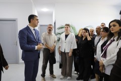 Peşə təhsili üzrə beynəlxalq təlim iştirakçıları LDU-da olub