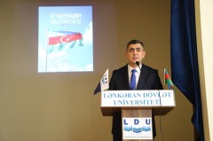 LDU-da 17 Noyabr- Milli Dirçəliş Günü münasibətilə tədbir keçirilib