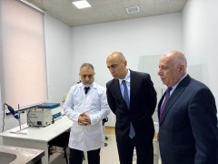Elm  və təhsil  naziri Baytarlıq klinikası ilə tanış olub