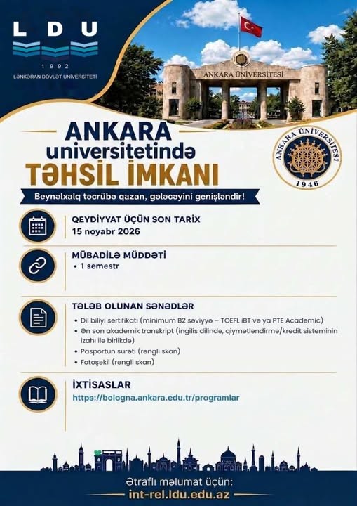 LDU TƏLƏBƏLƏRİNİN NƏZƏRİNƏ!