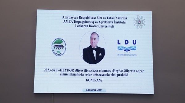 LDU-da “Heydər Əliyevin aqrar elmin inkişafında rolu” mövzusunda elmi-praktik konfrans.