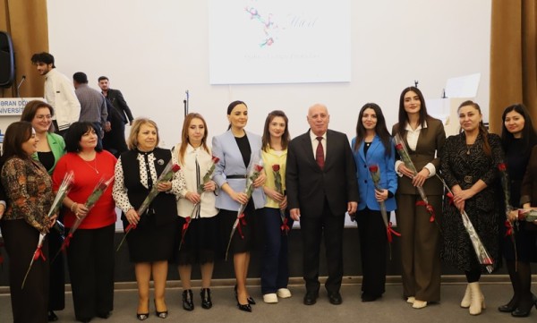 8 Mart Beynəlxalq Qadınlar Günü LDU-da qeyd edilib